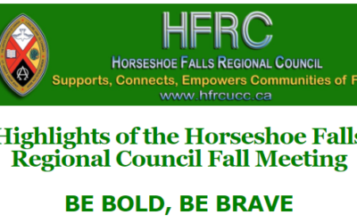 Highlights from the Horseshoe Falls Regional Council Meeting, Fall 2021