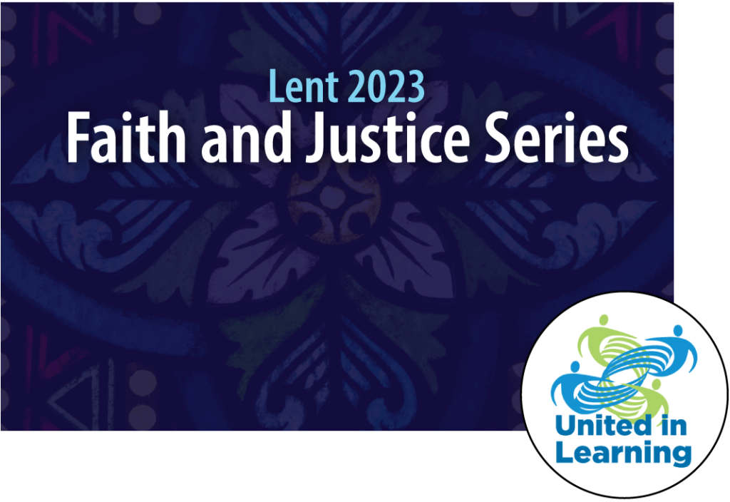 fatih and justice lent series 2023 graphic