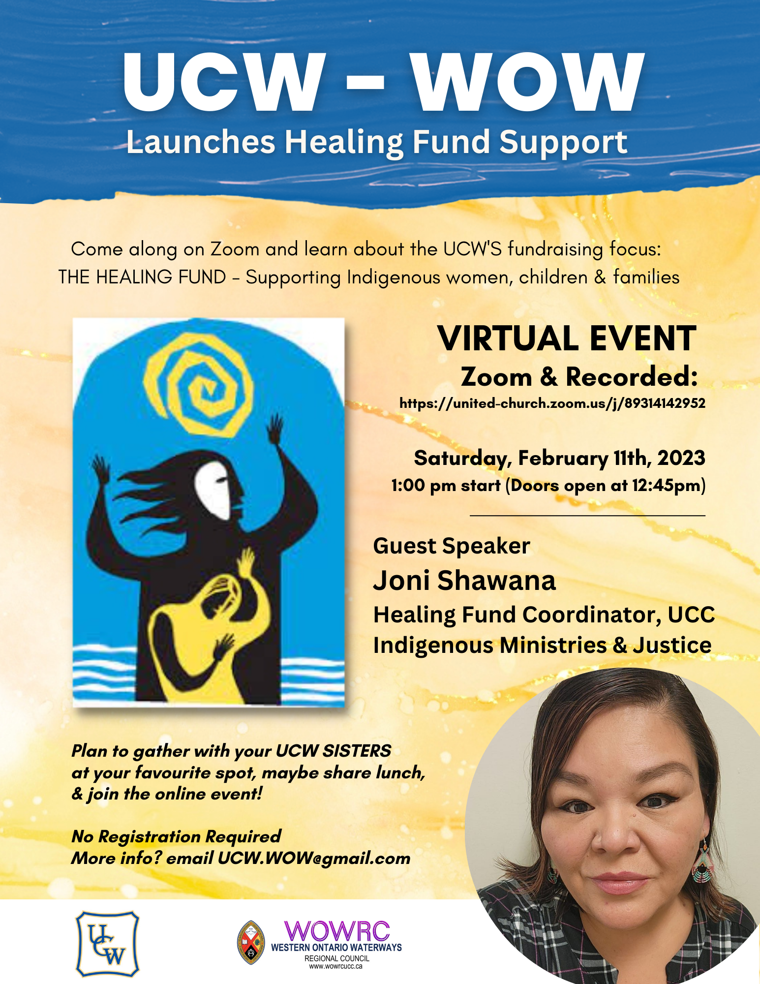 healing fund event poster
