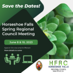 horseshoe falls regional council meeting graphic
