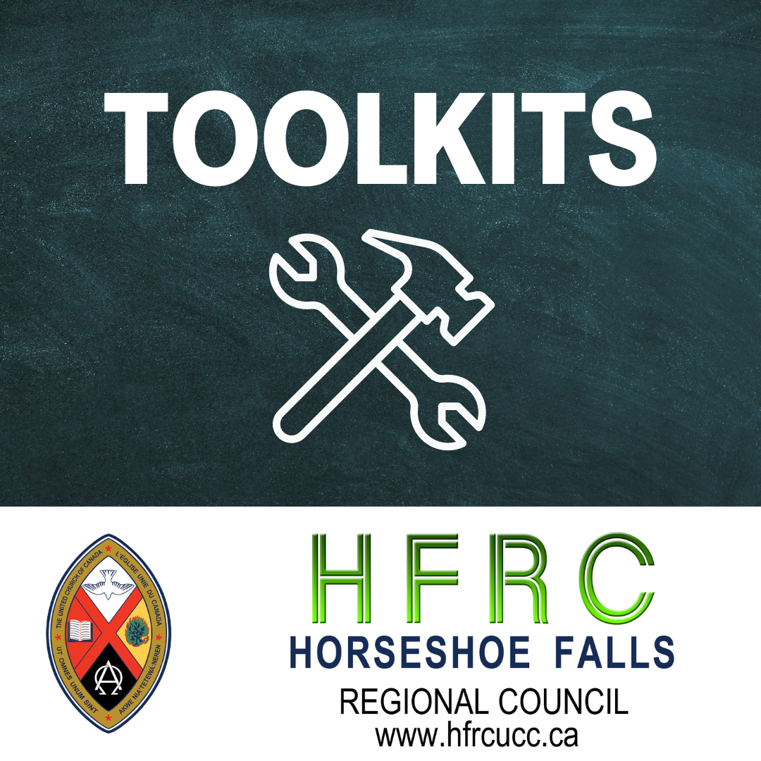 a hammer and wrench icon on a green background with the word toolkits above