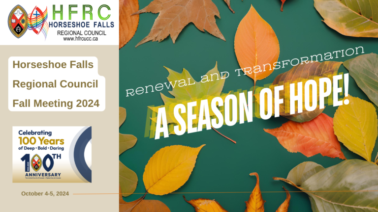 Are you ready? The Horseshoe Falls Regional Council Meeting is this Weekend!