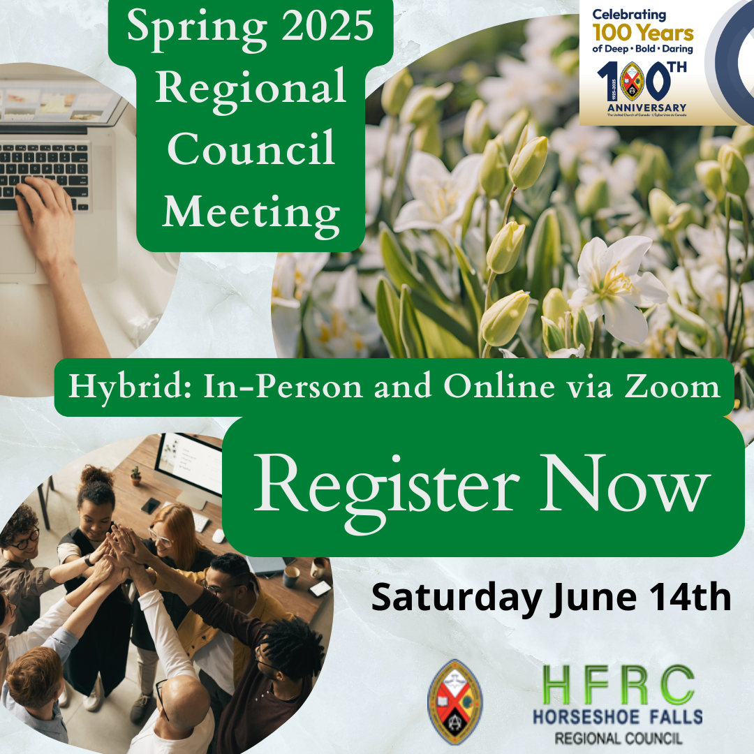 spring flowers, people raising their hands together and a hand on a keyboard on a green background