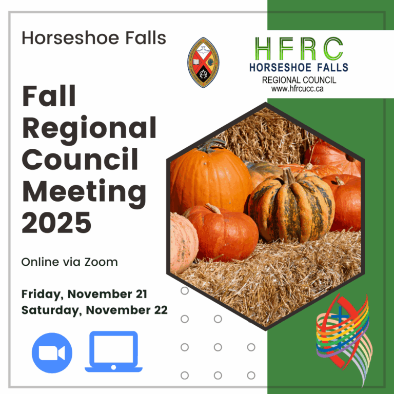 Horseshoe Falls Regional Council Fall Meeting Registration Now Open