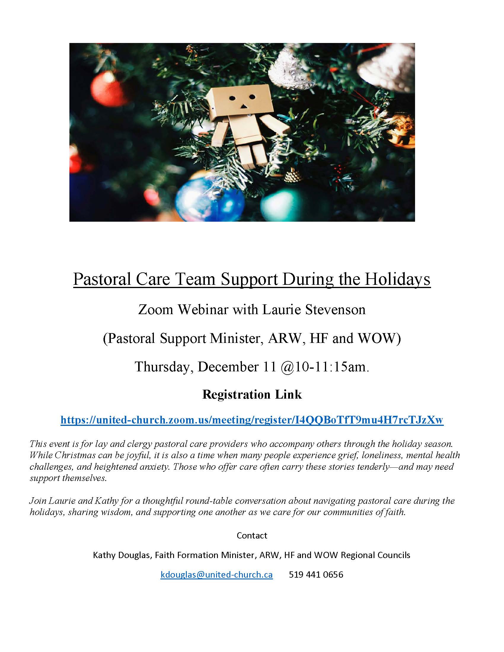 Christmas decorations on a green tree